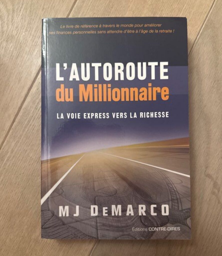 Couverture du livre L'Autoroute du Millionnaire de MJ DeMarco, un ouvrage sur la liberté financière