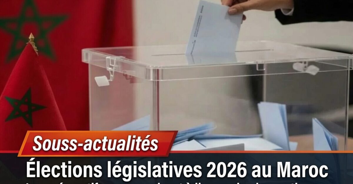 Élections 2026  Le compte à rebours est lancé pour le renouvellement législatif au Maroc