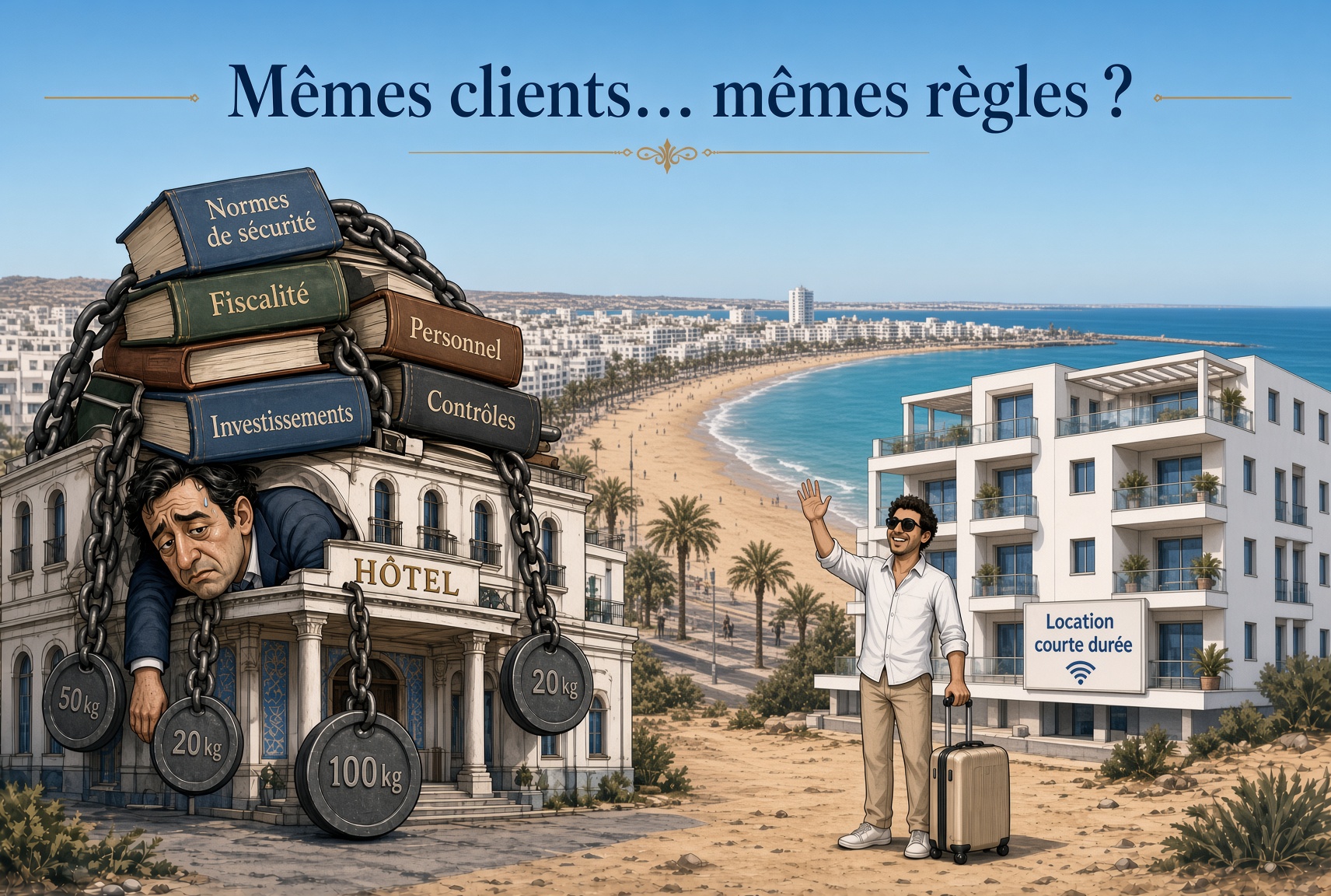 Airbnb à Agadir les hôtels jouent le jeu, d’autres en profitent