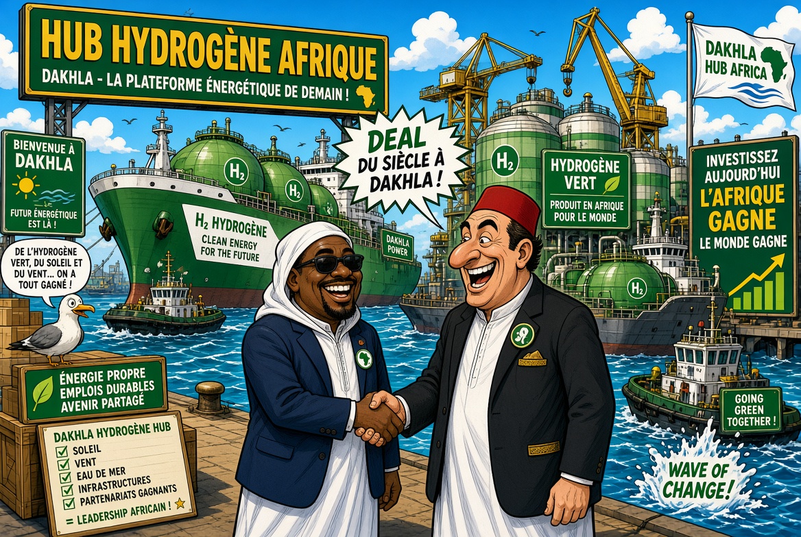Dakhla, futur hub de l’hydrogène et du commerce africain