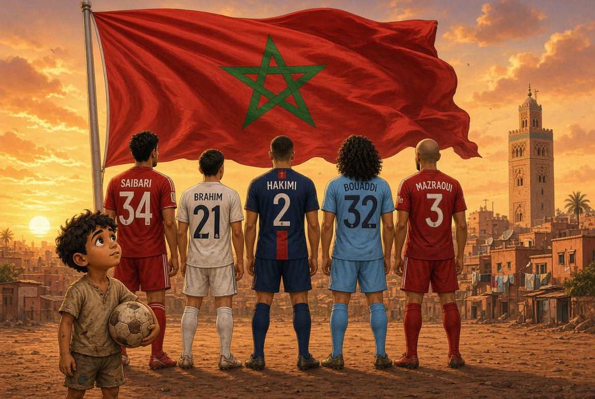 5 joueurs marocains dans les plus grands clubs du monde une première historique