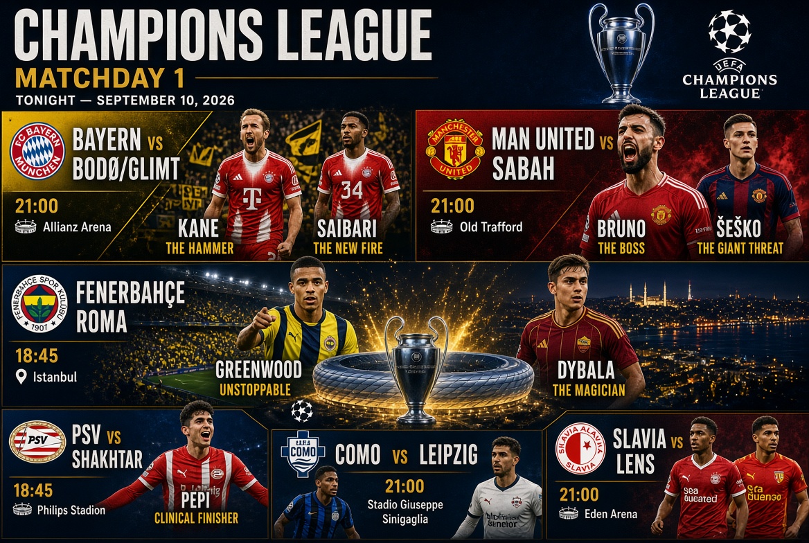 Ligue des champions  les favoris veulent frapper fort