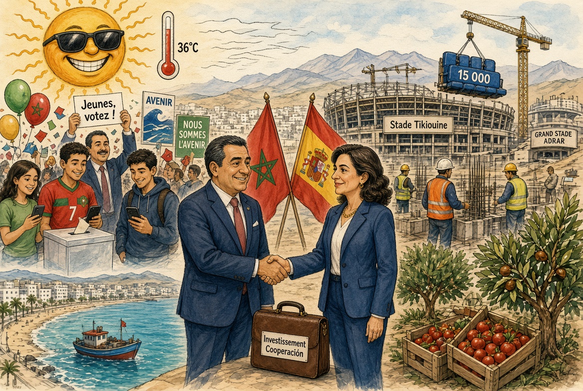 Souss-Massa  entre échéances électorales, coopération économique et nouveaux projets