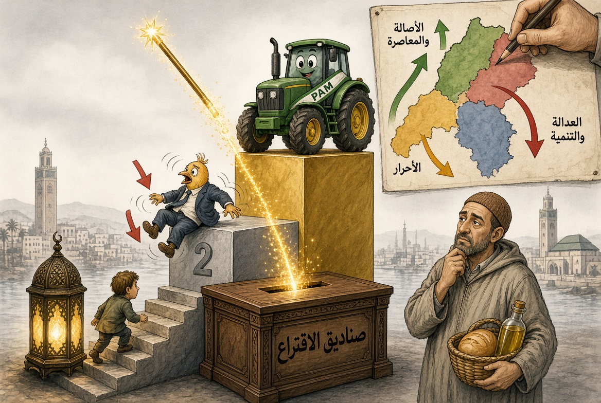  العصى السحرية للصناديق أفرزت صدارة للأصالة والمعاصرة، تراجع للأحرار، وعودة للعدالة والتنمية تعيد رسم خارطة المشهد السياسي
