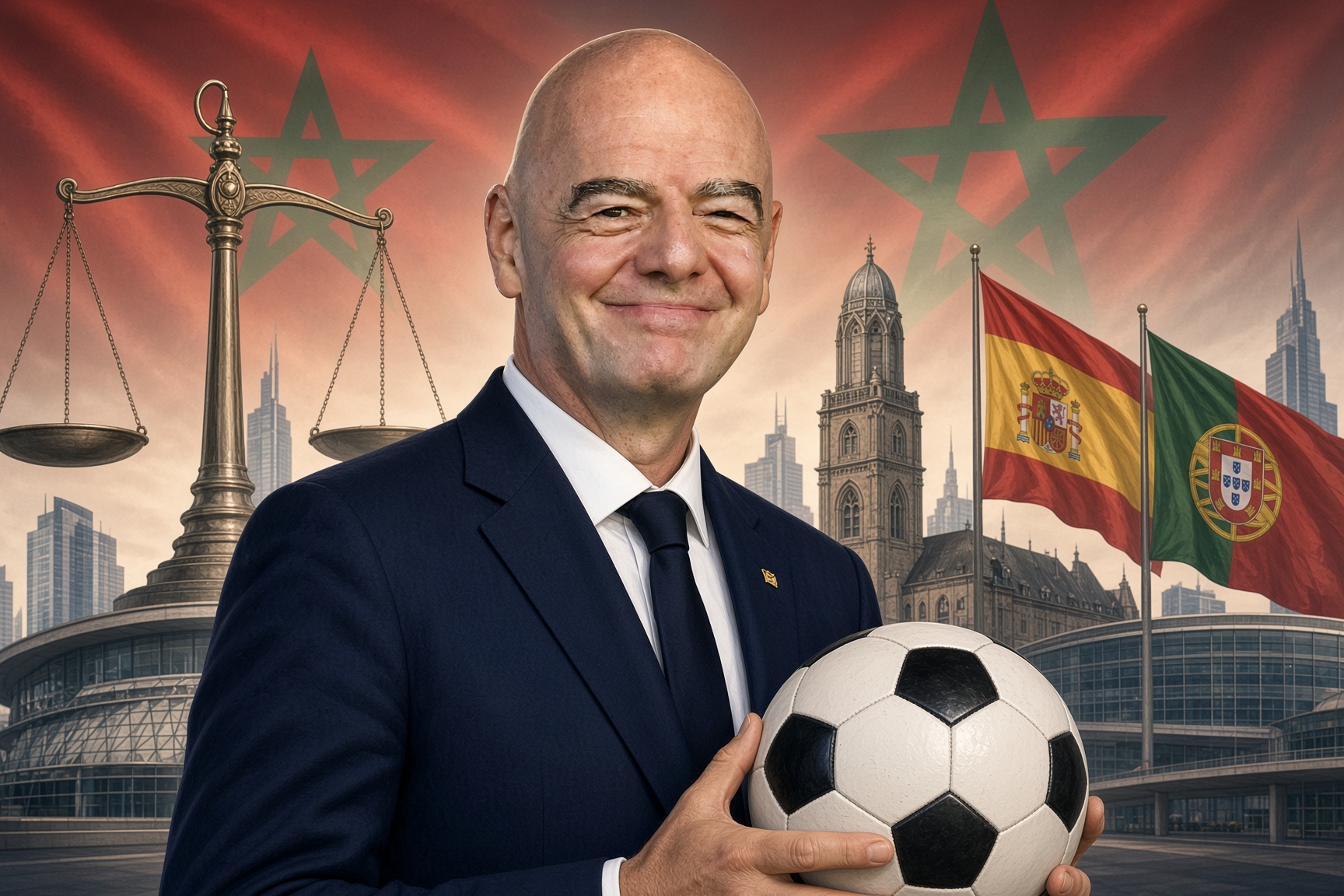 La FIFA sous tension  Infantino maintient sa candidature, le Maroc au cœur des équilibres du football mondial