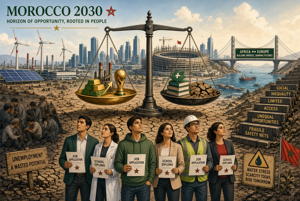 المغرب في أفق 2030 بين طموح القوة الاقتصادية وتحديات الشباب